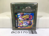 Wario Land 3 Mario Nintendo GameBoy Japan - BC5170