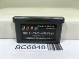 Shogi Mah Jong Hanafuda Reversi Othello Nintendo GameBoy Advance Japan - BC6848