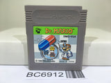 Dr. Mario Nintendo GameBoy Japan - BC6912