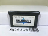 Final Fantasy I II 1 2 Advance Nintendo GameBoy Advance Japan - BC8306