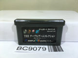 Shogi Mah Jong Hanafuda Reversi Othello Nintendo GameBoy Advance Japan - BC9079