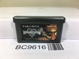 Kingdom Hearts Chain of Memories Nintendo GameBoy Advance Japan - BC9616