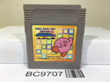 Kirby Block Ball Nintendo GameBoy Japan - BC9707
