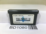 Final Fantasy I II 1 2 Advance Nintendo GameBoy Advance Japan - BD1080