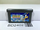 Sonic Advance Nintendo GameBoy Advance Japan - BD2402 - Photo 1