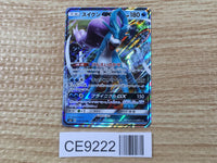 CE9222 Suicune GX RR SM8 028/095 Pokemon Card TCG Japan