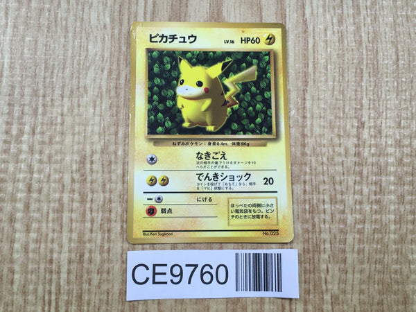 ARS 4 ピカチュウ　光沢　蔦　Ivy Pikachu glossy　エラー Pokemon Ivy Pikachu CoroCoro Promo Glossy Ken Sugimori Error
