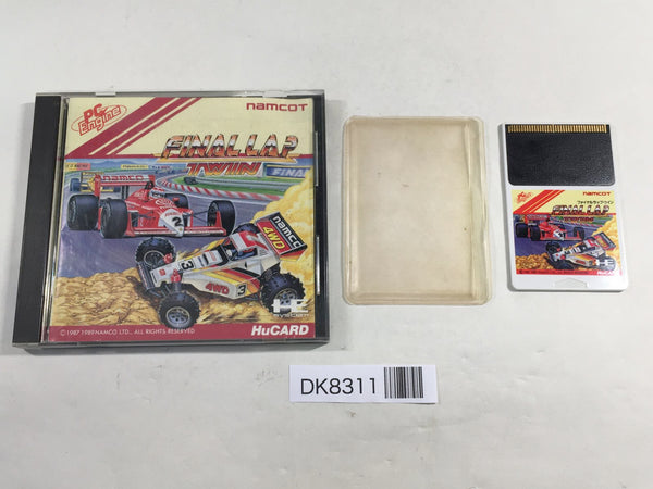 DK8311 Final Lap Twin BOXED PC Engine Japan
