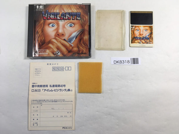 DK8318 Vigilante BOXED PC Engine Japan