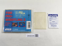 DK8335 Fire Pro Wrestling 3 Legend Bout BOXED PC Engine Japan