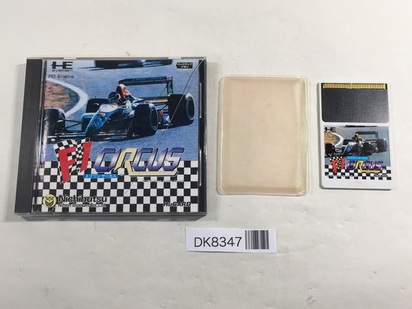 DK8347 F1 Circus BOXED PC Engine Japan