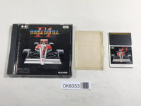 DK8353 F1 Triple Battle BOXED PC Engine Japan