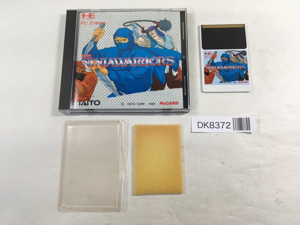 DK8372 Ninja Warriors BOXED PC Engine Japan