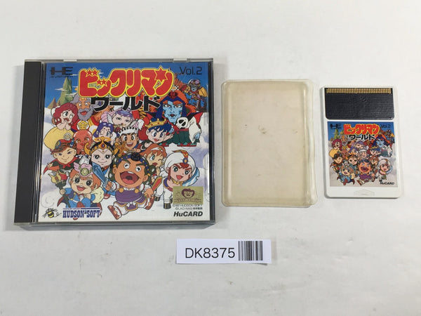 DK8375 Bikkuriman World BOXED PC Engine Japan