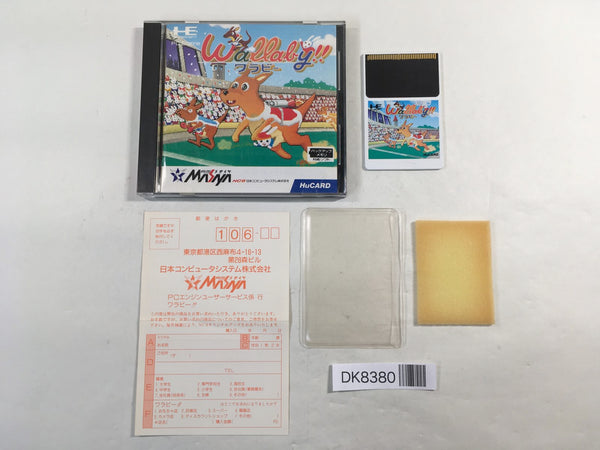 DK8380 Wallaby!! BOXED PC Engine Japan