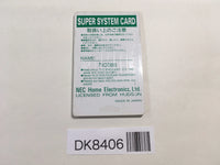 DK8406 Super System Card PC Engine Japan