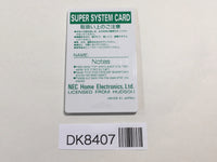 DK8407 Super System Card PC Engine Japan