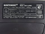 DK8458 Plz Read Item Condi Nintendo 64 Console Black N64 Japan
