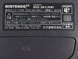 DK8459 Nintendo 64 Console Black N64 Japan