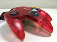 DK8473 Nintendo 64 Controller Clear Red N64 Japan