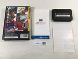 DK8512 Ayrton Senna's Super Monaco GP II BOXED Mega Drive Genesis Japan