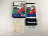 DK8519 Sonic The Hedgehog BOXED Mega Drive Genesis Japan