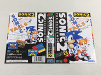 DK8520 Sonic The Hedgehog 2 BOXED Mega Drive Genesis Japan