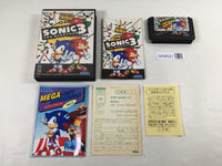 DK8521 Sonic The Hedgehog 3 BOXED Mega Drive Genesis Japan