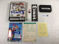 DK8521 Sonic The Hedgehog 3 BOXED Mega Drive Genesis Japan