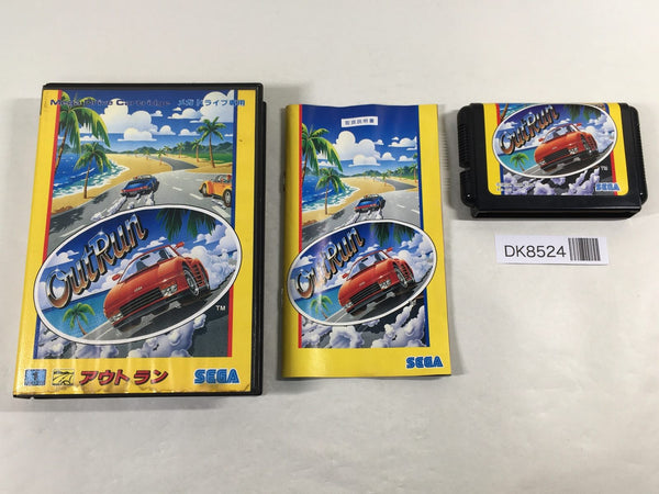 DK8524 OutRun BOXED Mega Drive Genesis Japan