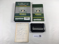 DK8525 F1 Circus MD BOXED Mega Drive Genesis Japan