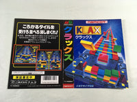 DK8528 Klax BOXED Mega Drive Genesis Japan