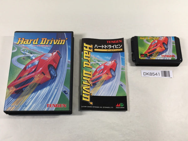 DK8541 Hard Drivin' BOXED Mega Drive Genesis Japan