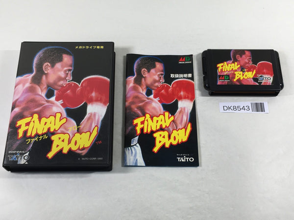 DK8543 Final Blow BOXED Mega Drive Genesis Japan