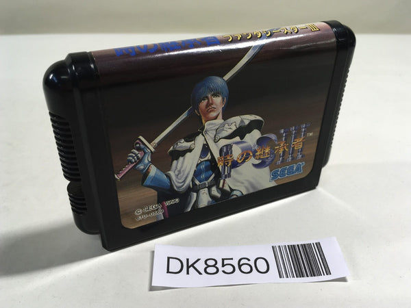 DK8560 Phantasy Star III Toki no Keishousha Mega Drive Genesis Japan