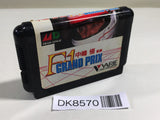 DK8570 Nakajima Satoru Kanshuu F1 Grand Prix Mega Drive Genesis Japan