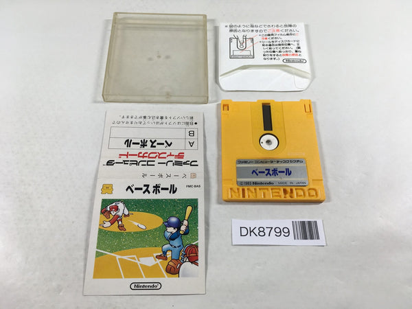 DK8799 Baseball Famicom Disk Japan