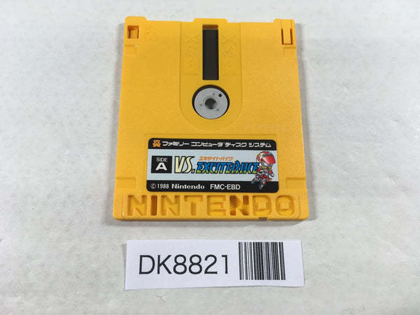DK8821 Vs. Excitebike Famicom Disk Japan