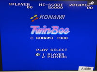 DK8837 Stinger Moero Twinbee Famicom Disk Japan