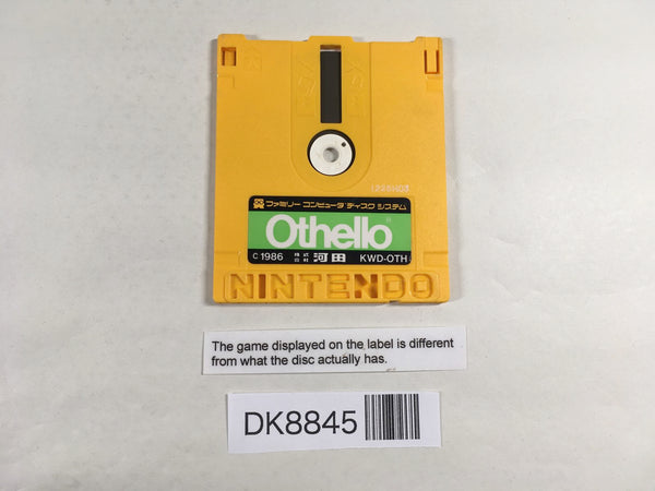DK8845 Goonies Family Computer Othello Famicom Disk Japan