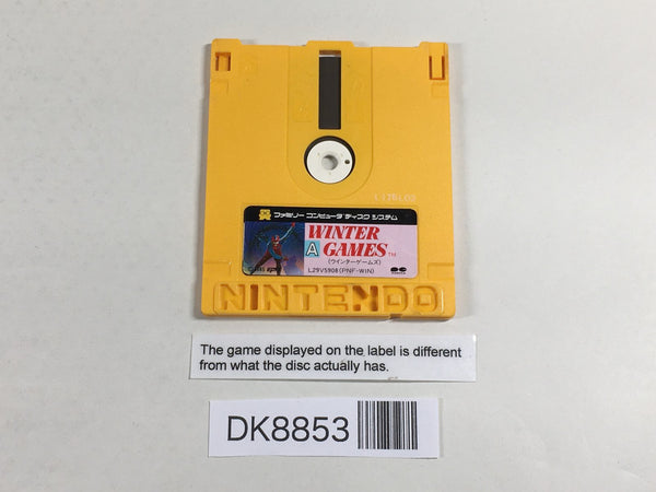 DK8853 Nazoler Land Dai 2 Go Famicom Disk Japan