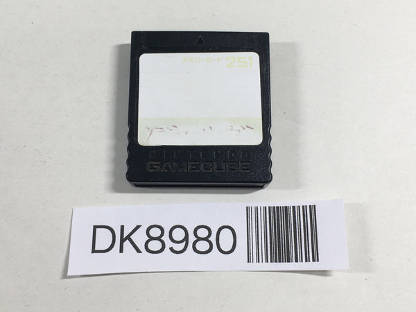 DK8980 Memory Card for Nintendo Game Cube GameCube Japan