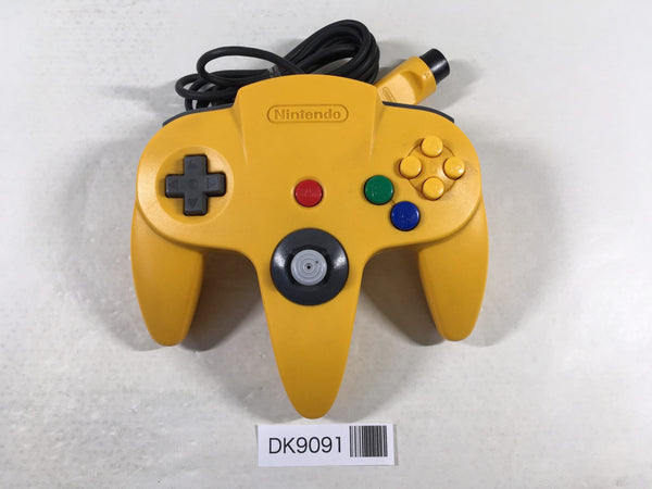 DK9091 Nintendo 64 Controller Yellow N64 Japan