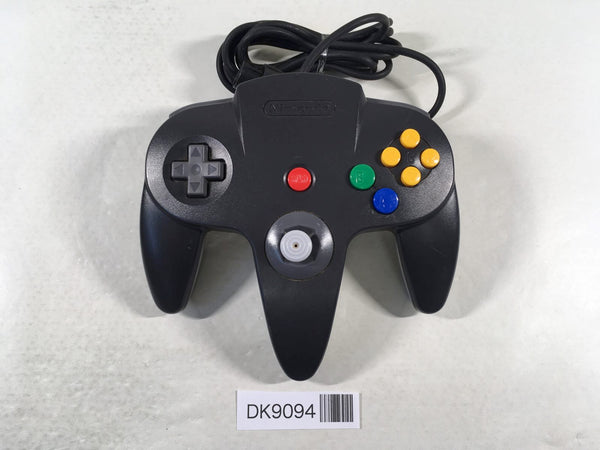 DK9094 Nintendo 64 Controller Black & Gray N64 Japan
