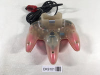 DK9101 Nintendo 64 Controller Clear Red N64 Japan