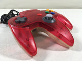 DK9101 Nintendo 64 Controller Clear Red N64 Japan