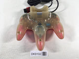 DK9102 Nintendo 64 Controller Clear Red N64 Japan