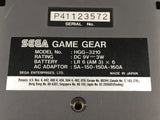 DK9126 Game Gear Black SEGA Console Japan