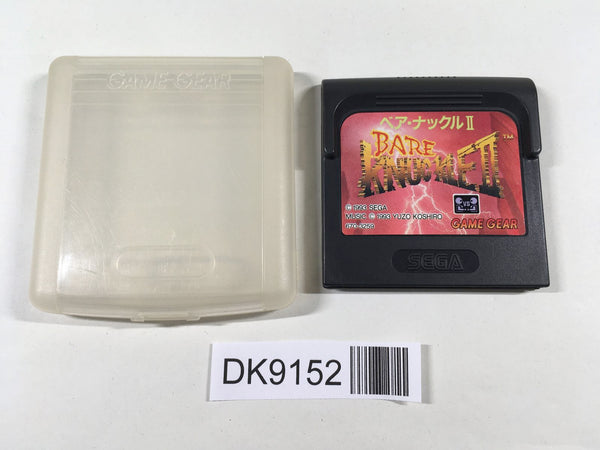 DK9152 Bare Knuckle 2 Shitou e no Chingonka Sega Game Gear Japan