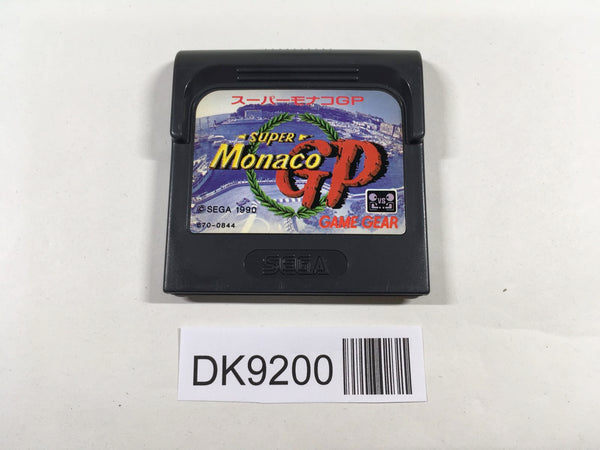 DK9200 Super Monaco GP Sega Game Gear Japan
